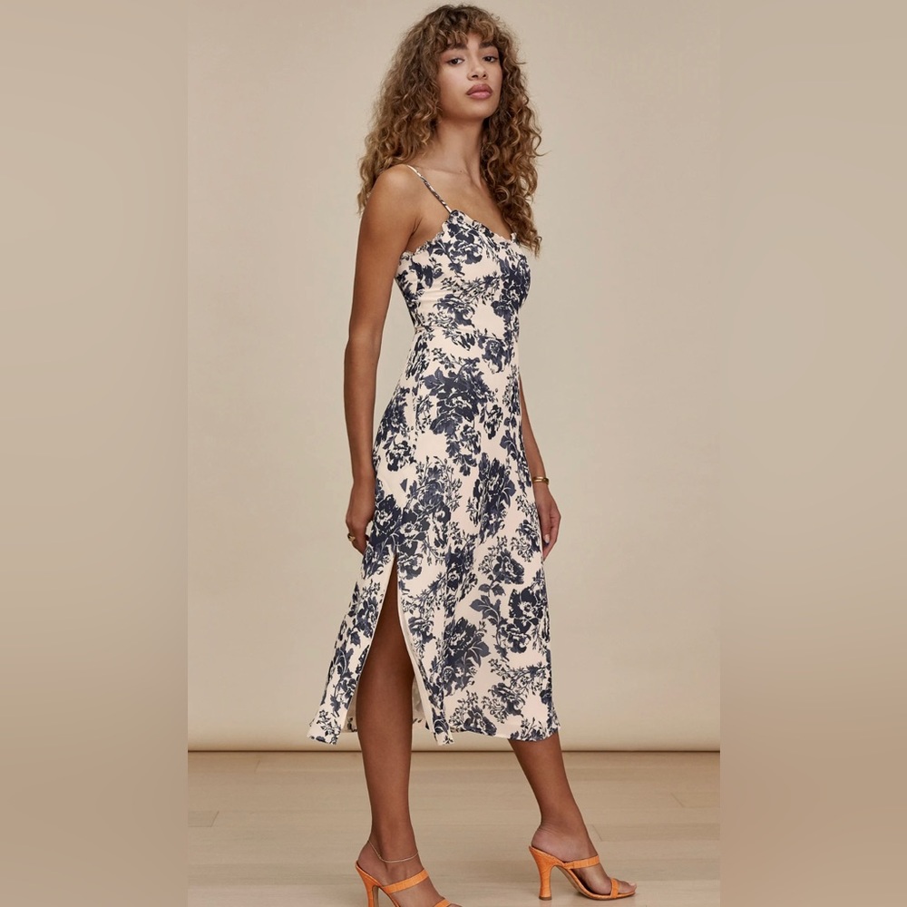 Reserved - REFORMATION CASANDRA FLORAL DRESS LIKE NEW